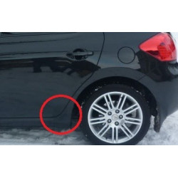 TOYOTA AURIS błotnik i drzwi tył 5D naklejki / folie ochronne
