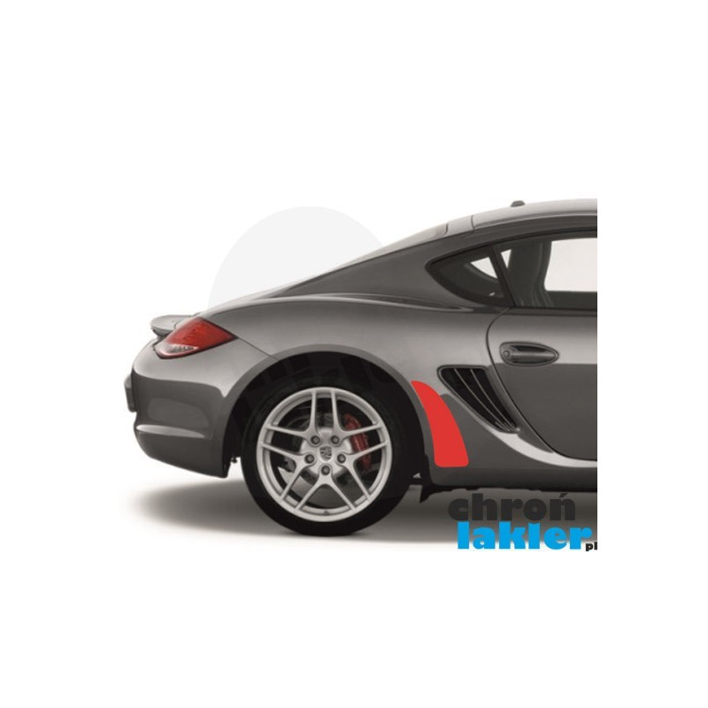 PORSCHE Boxter 987 spatbord beschermfolie (2004-2012)