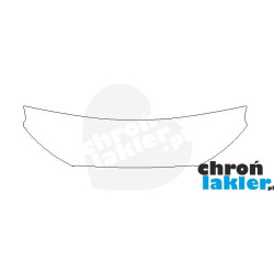 SKODA Kodiaq folia ochronna na maskę (Clear BRA) (2016-)