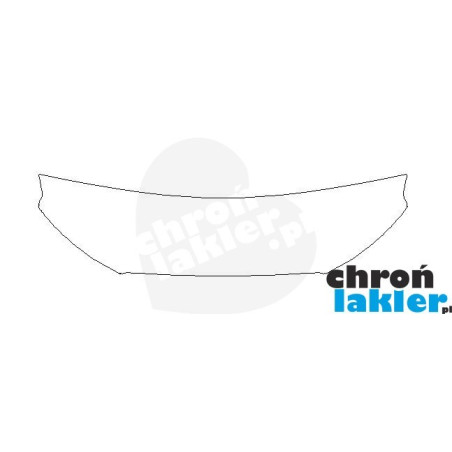 SKODA Kodiaq folia ochronna na maskę (Clear BRA) (2016-)