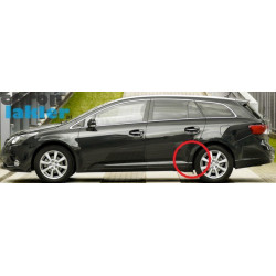 Toyota Avensis III drzwi i błotnik naklejka / folia ochronna 