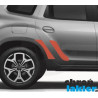 DACIA DUSTER II mk2 skærm / hjulkasse og dør beskyttelsesfilm (2017-)