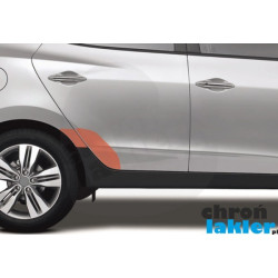 KIA SOUL I naklejka / folia ochronna błotnik i drzwi tył (2009-2013)