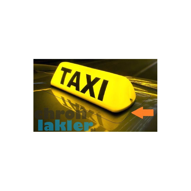 naklejka / folia ochronna pod Kogut TAXI