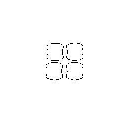 VOLVO S90 folie ochronne pod klamki dedykowane (2016-)