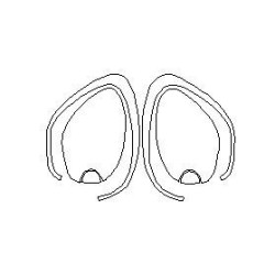 Audi A6/S6 C7 folie ochronne na reflektory / lampy / światła przednie (2011-)