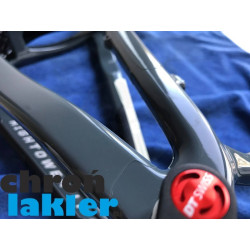 naklejka / folia ochronna na rower / ramę 3M duży zestaw 