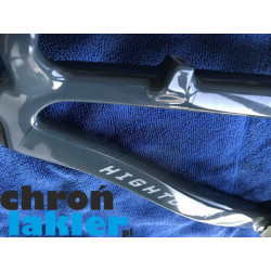 naklejka / folia ochronna na rower / ramę 3M duży zestaw 