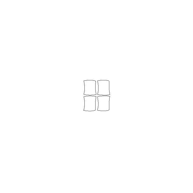 BMW 5 / M5 G30 / G31 dedykowane naklejki / folie ochronne pod klamki (2017-)