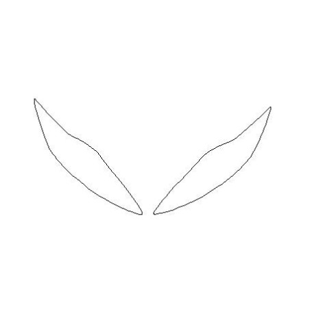 Hyundai Tucson III reflektory / światła przednie / halogeny / naklejki / folie ochronne (2016-)