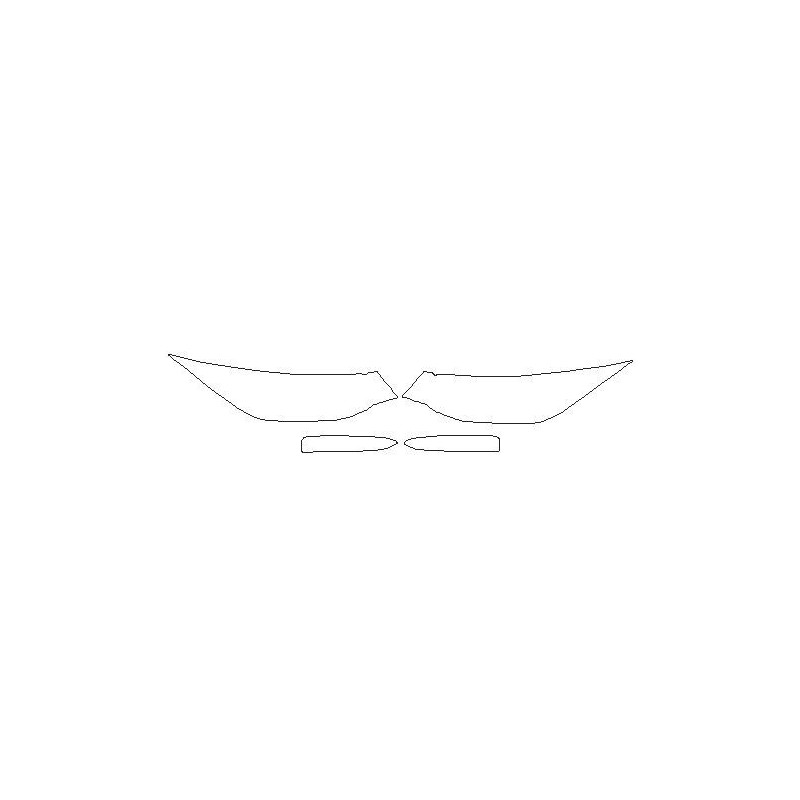 Audi Q5 naklejki / folie ochronne na reflektory / lampy / światła przednie (2013-2016)