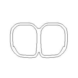 Renault Captur folie ochronne / folia ochronna na grill / Atrapa przednia / emblemat  (2017-)