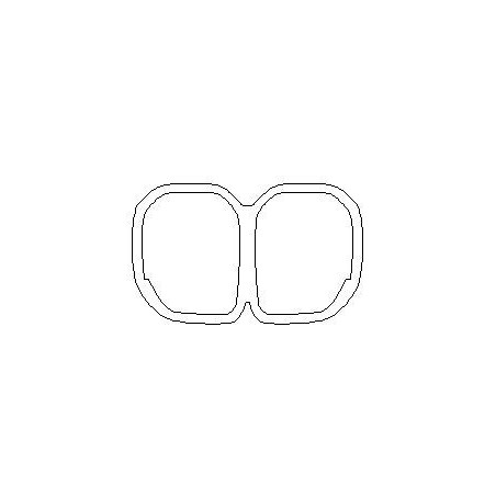 Renault Captur folie ochronne / folia ochronna na grill / Atrapa przednia / emblemat  (2017-)