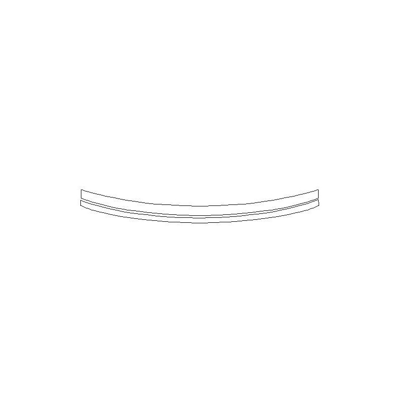 Achterbumper beschermfolie Porsche Cayenne III 9Y0 (2017-)