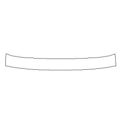 Achterbumper beschermfolie voor VW GOLF VIII (8) HB (2019-)