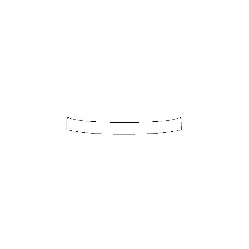 Achterbumper beschermfolie voor VW GOLF VIII (8) HB (2019-)