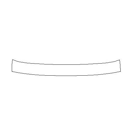 Achterbumper beschermfolie voor VW GOLF VIII (8) HB (2019-)