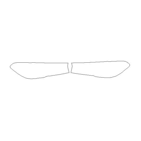 BMW 5 / M5 G30 / G31 LCI (na FL) koplampen / lampen beschermende folie (2021-2024)