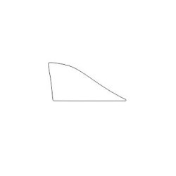 Porsche Macan I 95B hátsó ajtó védőfólia (2013-2024)