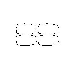 Porsche Macan I 95B oven suojakalvo kahvojen yläpuolelle (2013-2024)