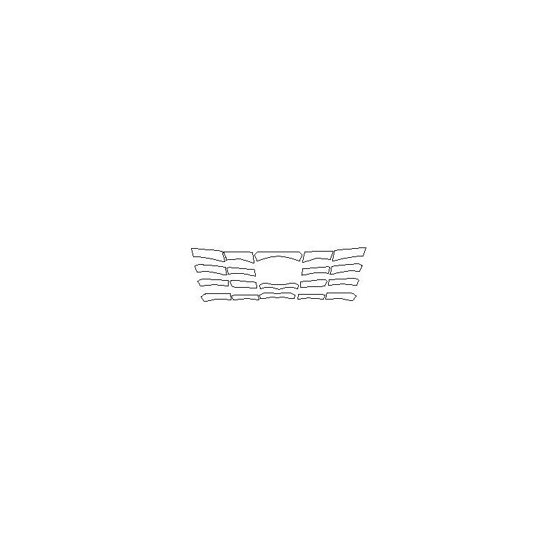 Hyundai Tucson IV 4 griglia mascherina pellicola protettiva (2020-).