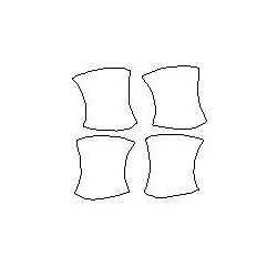 Hyundai Kona kapı kolları altı koruyucu filmler (2017-2023)