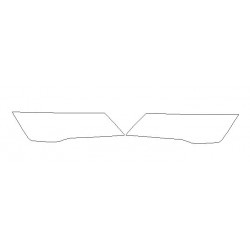 Audi A7 C7 fari / pellicole protettive per fari (2010-2014)