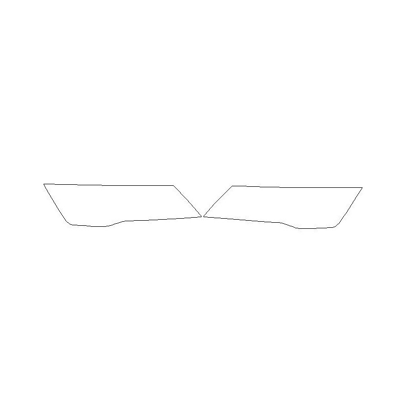 Audi A7 C7 reflektory / lampy delanteras películas protectoras (2010-2014).