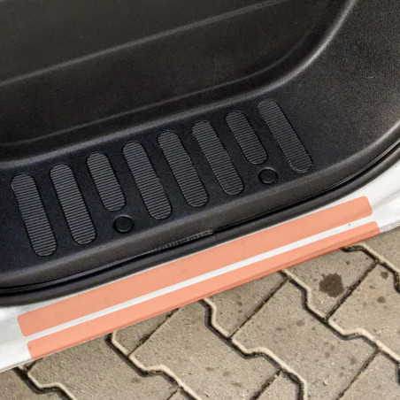Beschermfolie voor dorpels van bussen