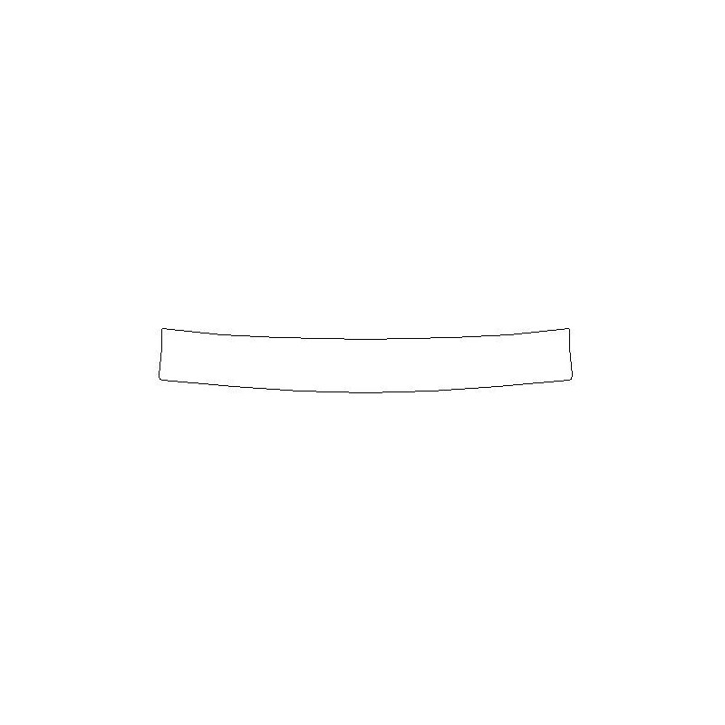 Audi A6 C8 ALLROAD rear bumper sticker / protective film (2018-2025)