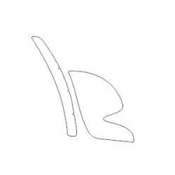 Toyota Avensis III T27 dvere a blatník ochranná folia (2008-2018)