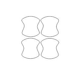 Ford S-Max I mk1 kollar altı koruyucu filmler (2006-2014)