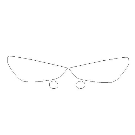 ΠΡΟΣΤΑΤΕΥΤΙΚΑ ΦΑΝΑΡΙΩΝ / ΦΩΤΩΝ ΕΜΠΡΟΣ ΓΙΑ FORD S-MAX I mk1 ΠΡΙΝ ΑΠΟ FL (2006-2009)