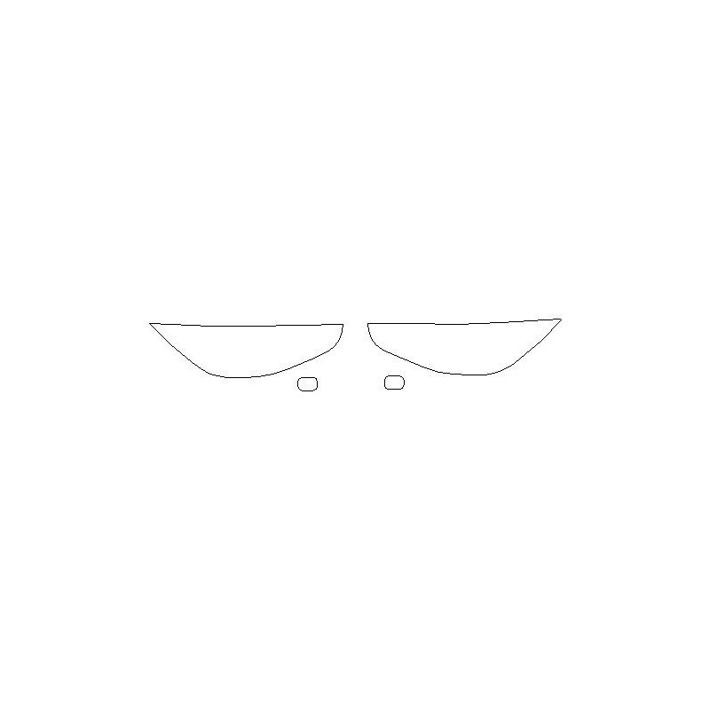 Volvo C40 koplampen / koplampbeschermfolie (2021-)