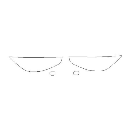Volvo C40 faros / películas protectoras de faros (2021-)
