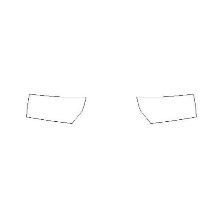 Volvo C40 paraurti posteriore adesivo / pellicola protettiva (2021-).