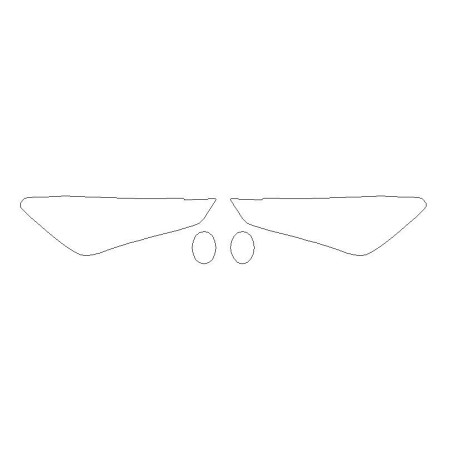 Προστατευτικά μεμβράνες φανών / μπροστινών φώτων SEAT Tarraco (2018-)