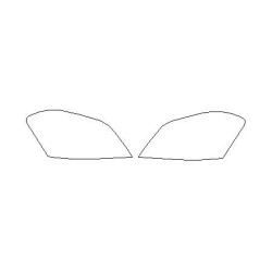 Mercedes GL X164 forlygter / forlygter beskyttelsesfilm (2006-2012)