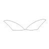 SUZUKI SWIFT mk5 V faruri / stopuri folii de protecție (2010-2017).