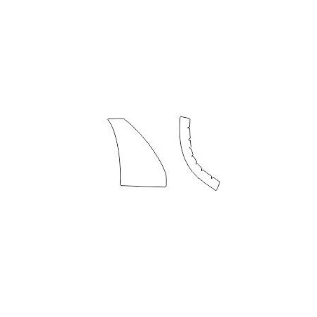KIA PRO CEED II mk2 fender protective film/sticker (2012-2018)