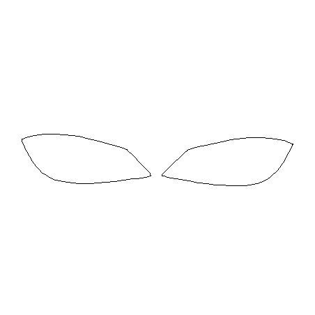 MERCEDES C-klasa W204 avant FL phares / feux avant films protecteurs (2007-2011).