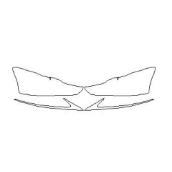 Lexus IS III jälkeinen FL etuvalot / ajovalot / suojakalvot (2017-2020)