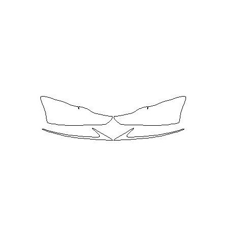 Lexus IS III után FL fényszórók / első lámpák / védőfóliák (2017-2020)