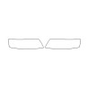 Audi A4 S4 B6 protective foils on front headlights (2000-2006)