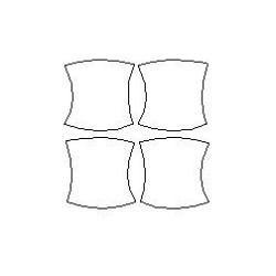 Lexus NX II özel koruyucu kapaklar kulplar altın (2022-)