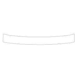 Achterbumper beschermende folie voor Seat Exeo KOMBI (2008-2013)