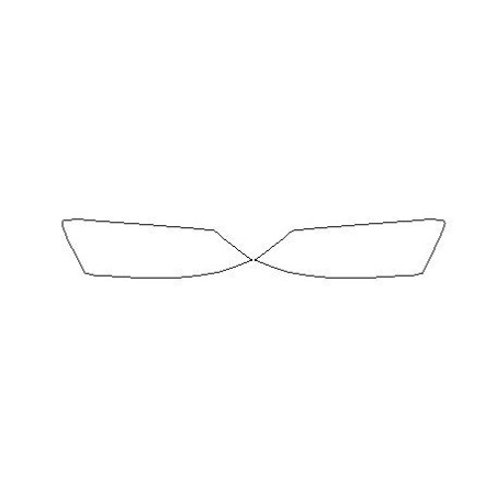 VW Jetta front headlights / lamps protective films (2010-2018)