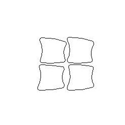 Mercedes A-Class W177 αφιερωμένα αυτοκόλλητα / προστατευτικές μεμβράνες για τις λαβές (2018-)