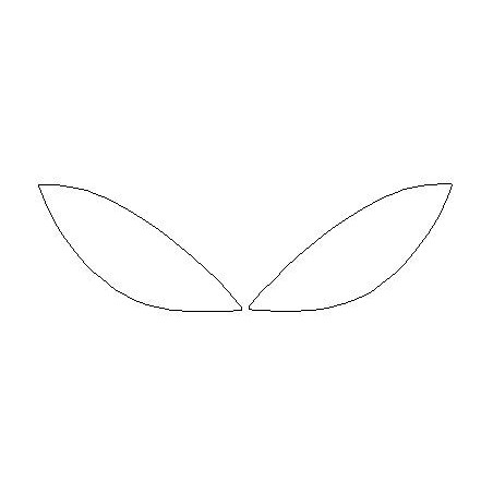 MERCEDES A-razred W169 pred FL svetlá / predné lampy ochranné fólie (2004-2008)