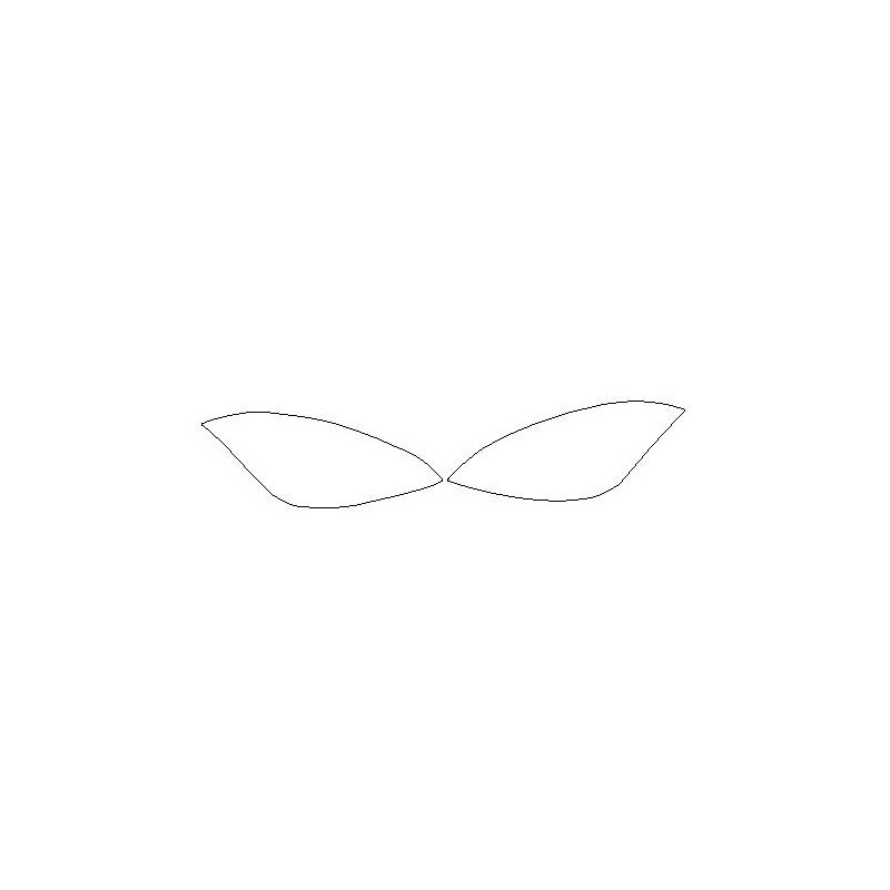 MERCEDES A-Class W169 după FL faruri / folii de protecție pentru faruri (2008-2012)